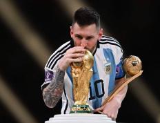 世界杯平台-再拿金球奖还是世界杯？梅西：世界杯！