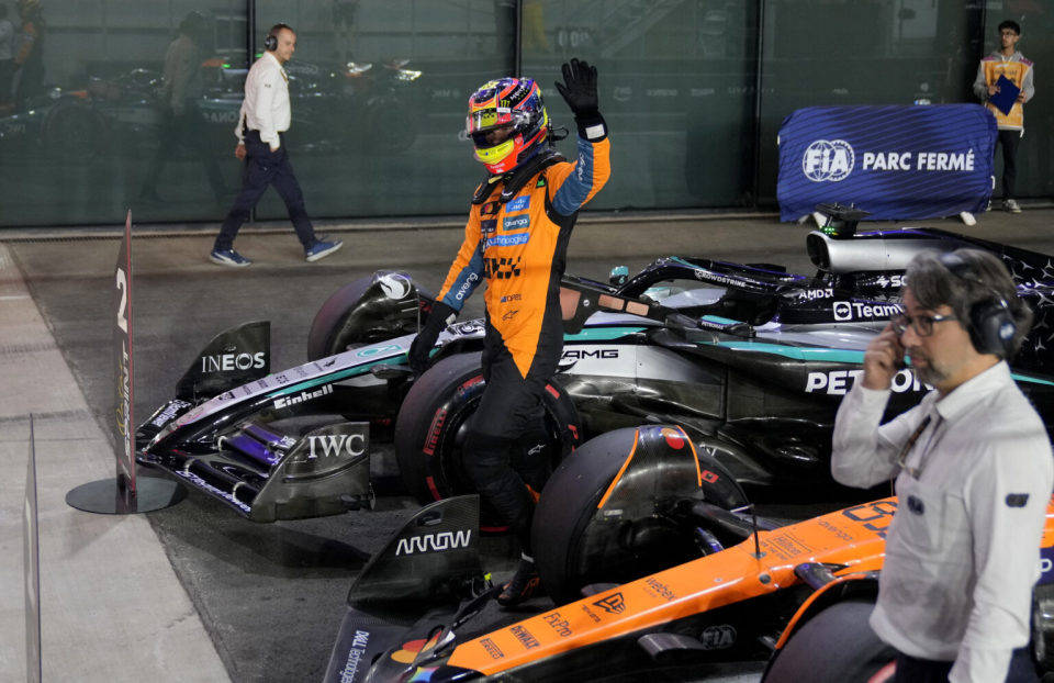 世界杯平台-F1卡塔尔冲刺排位赛：皮亚斯特里微小优势夺杆！